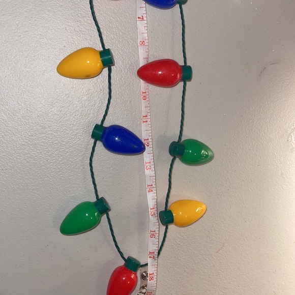 DisneyParks Exclusive Disney Merriest Nites 2021 Lights Necklace COLLECTORS ITEM - Picture 4 of 6